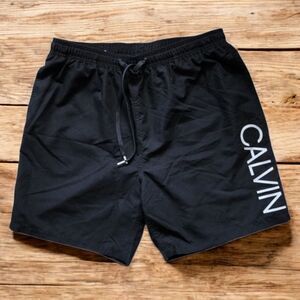 NWOT CALVIN KLEIN LG Mens Swim Shorts Size